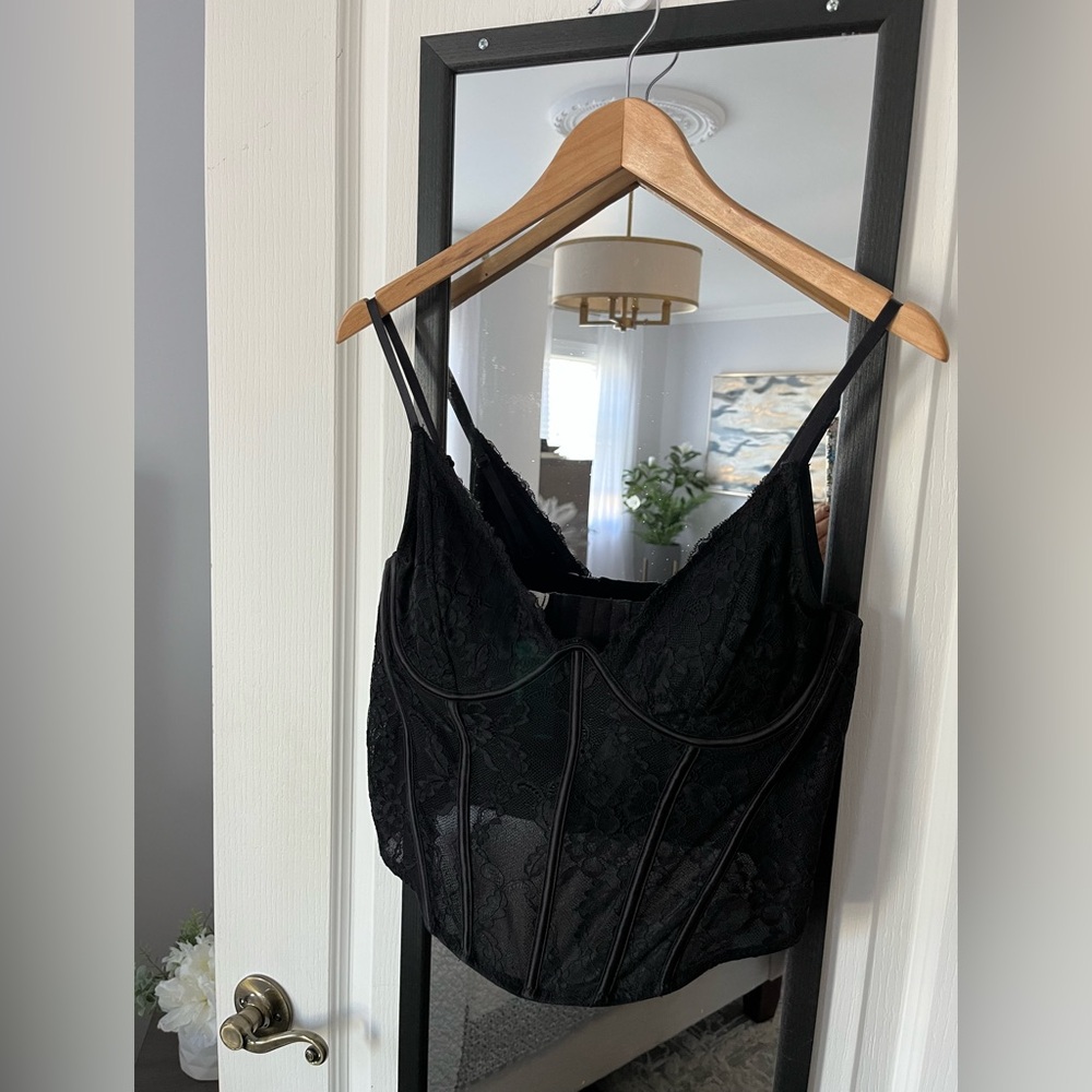 Garage black corset